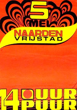 Naarden Vrijstad festival festival poster May 05, 1970